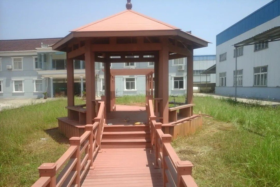 02塑木凉亭 02塑木凉亭